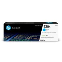 Cartouche de Toner HP 220A Cyan Authentique (W2201A) pour HP LaserJet