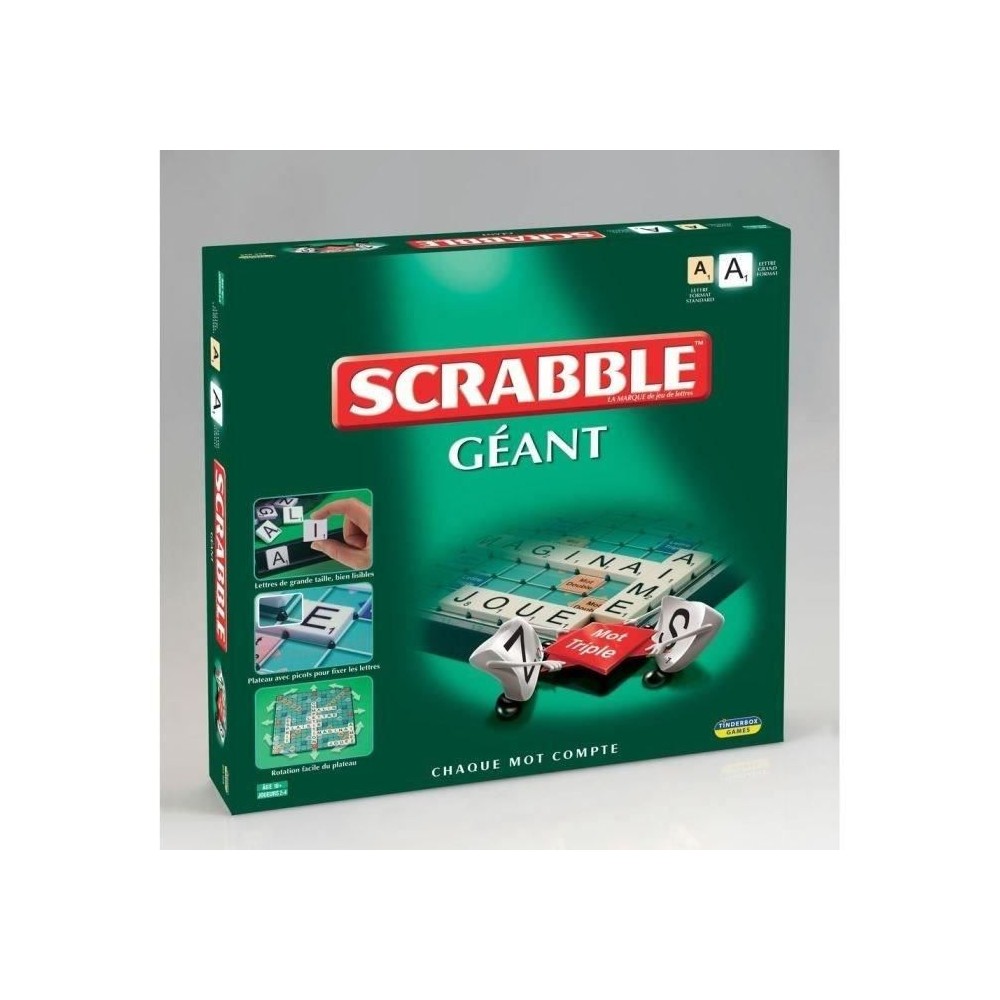 Scrabble Géant - Jeu de société - Mégableu