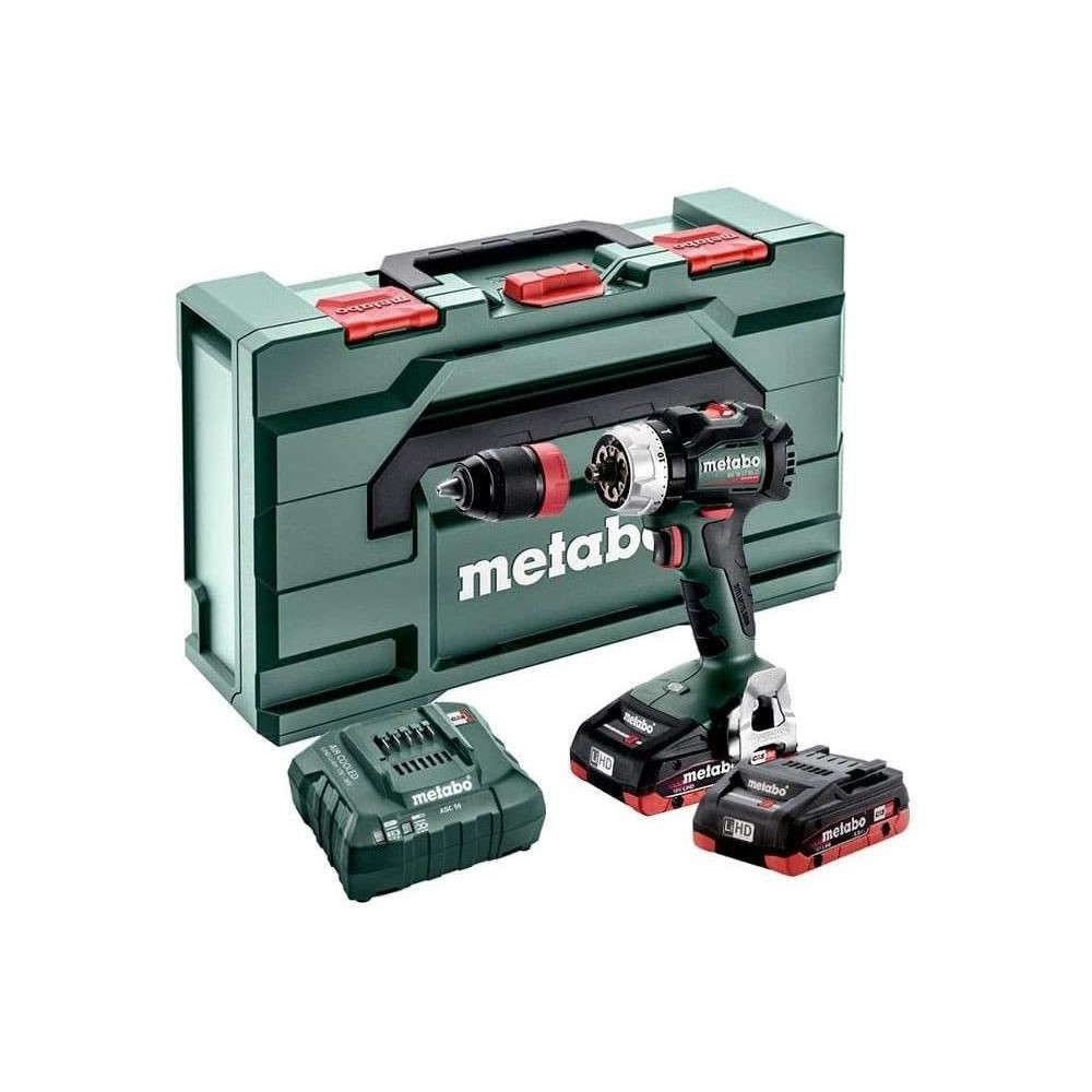 Perceuse visseuse sans fil - METABO - BS 18 LT BL Q - 18 V - MetaBOX 145