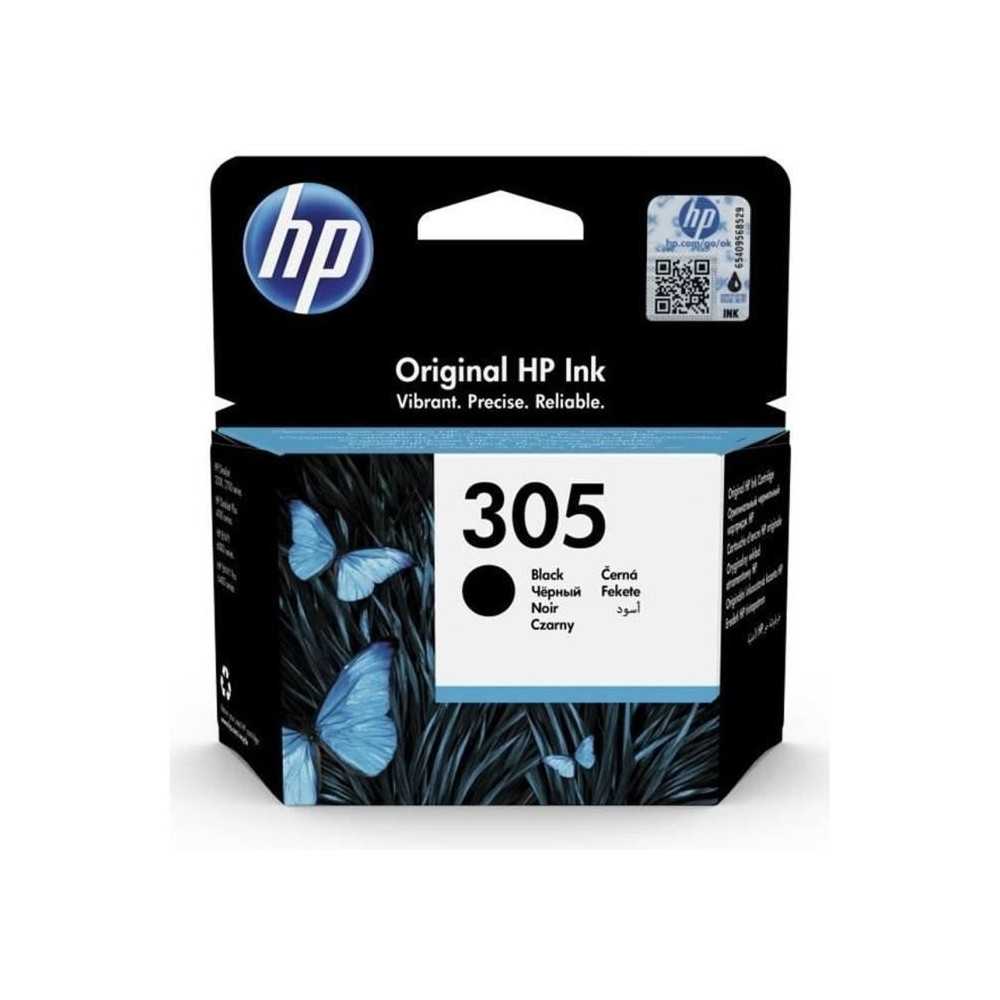 HP 305 Cartouche d'encre noire authentique (3YM61AE) pour HP DeskJet 2