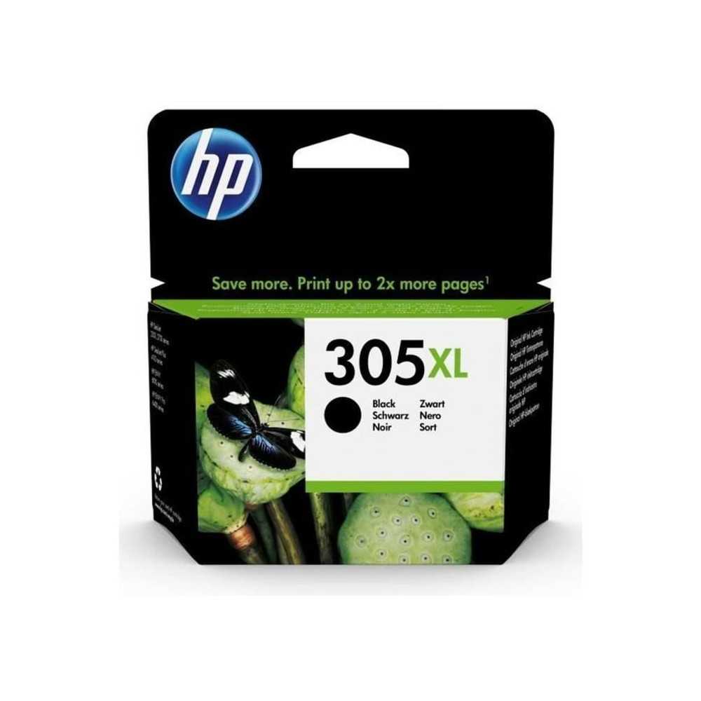 HP 305XL Cartouche d'encre noire grande capacité authentique (3YM62AE