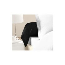 LOVELY HOME Lot de 2 Taies de Traversin 100% coton 85x185 cm noir