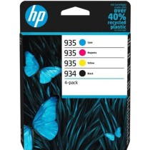 HP 934/935 Pack de 4 cartouches d'encre noire, cyan, jaune et magenta