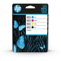 HP 903 Pack de 4 cartouches d'encre noire, cyan, jaune et magenta auth