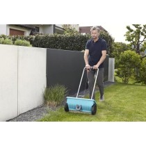 GARDENA Epandeur a engrais L sur roues – Capacité 12,5 L – Surfac