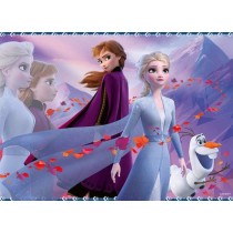 Puzzle La Reine des Neiges 2 - Nathan - 45 pieces - Amour de deux soeurs