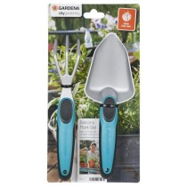 Kit de jardinage GARDENA - Griffe a fleur et transplantoir - Garantie