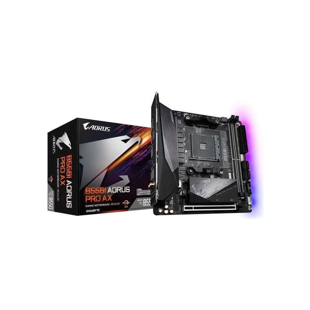 Carte mere Gigabyte B550I AORUS PRO AX