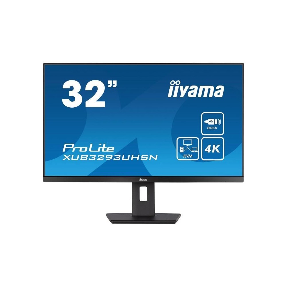 Ecran PC Iiyama PROLITE XUB3293UHSN-B5 31,5''