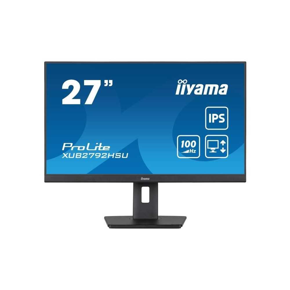 Ecran PC - IIYAMA PROLITE XUB2792HSU-B6 - 27 1920x1080 - Dalle IPS - 0