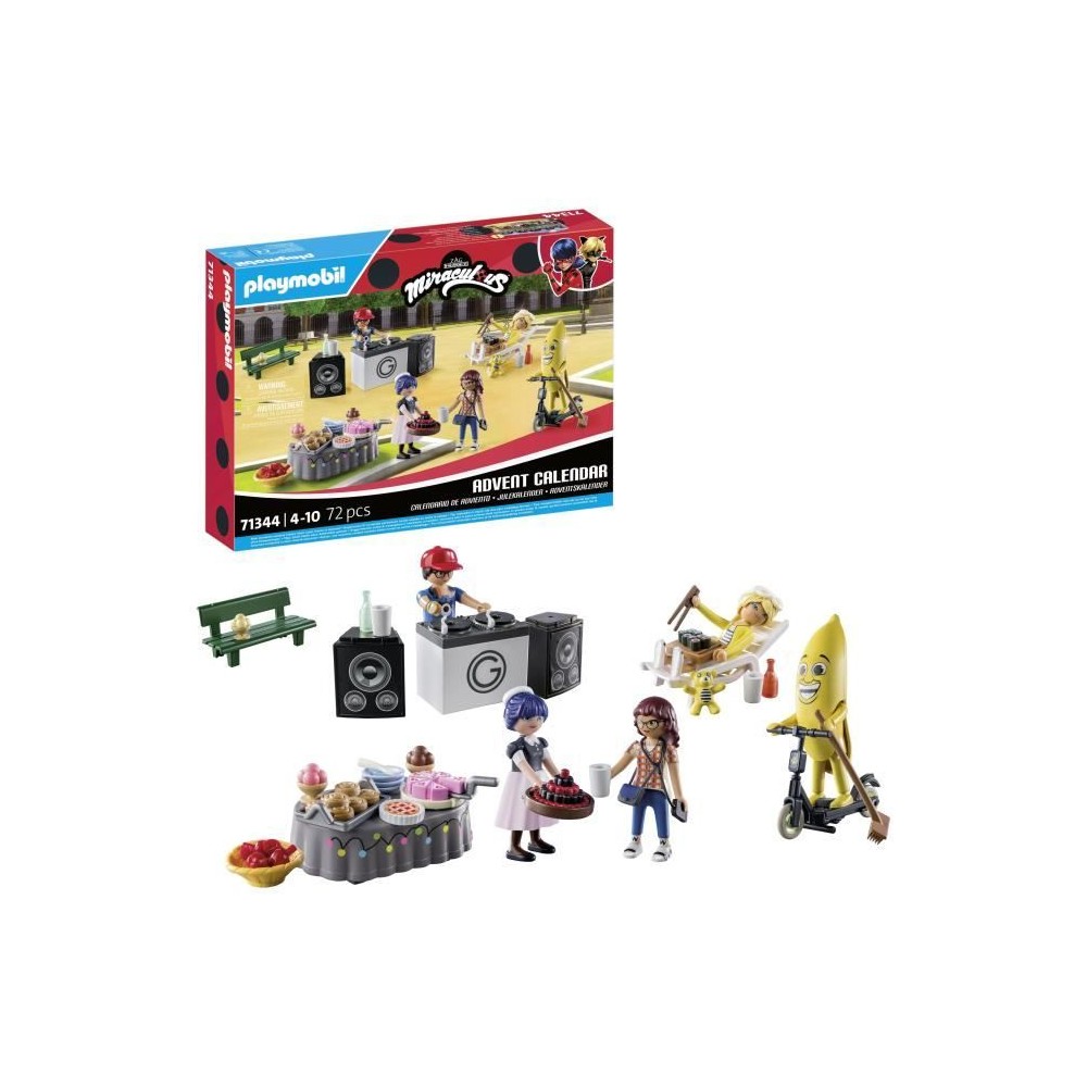 PLAYMOBIL - 71344 - Calendrier Av Miraculous