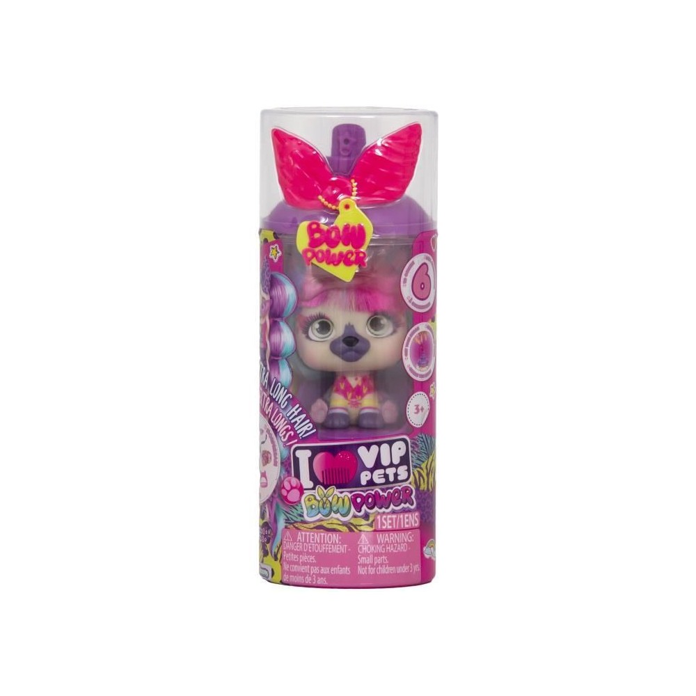 Mini poupée VIP Pets IMC TOYS - Bow Power - Natty