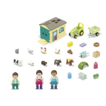 PLAYMOBIL JUNIOR - 71656 - Ferme tracteur et animaux