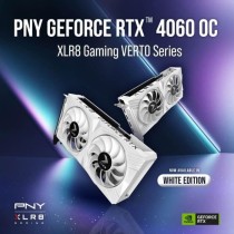 PNY - Carte graphique - GeForce RTX™ 4060 8GB XLR8 Gaming VERTO Overclocked Dual Fan Edition DLSS 3