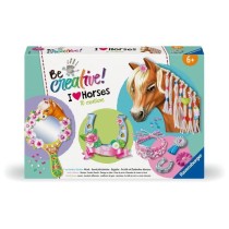 Ravensburger-Be Creative Cheval–kit Multi-activités Horses–10 créations–Activité détente et créative–Des 7 ans–23