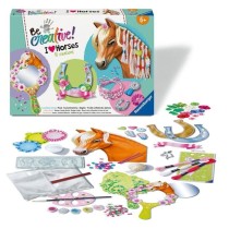 Ravensburger-Be Creative Cheval–kit Multi-activités Horses–10 créations–Activité détente et créative–Des 7 ans–23