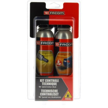 FACOM Huile-Additif FACOM kit controle technique diesel 2x300ml - 2x30