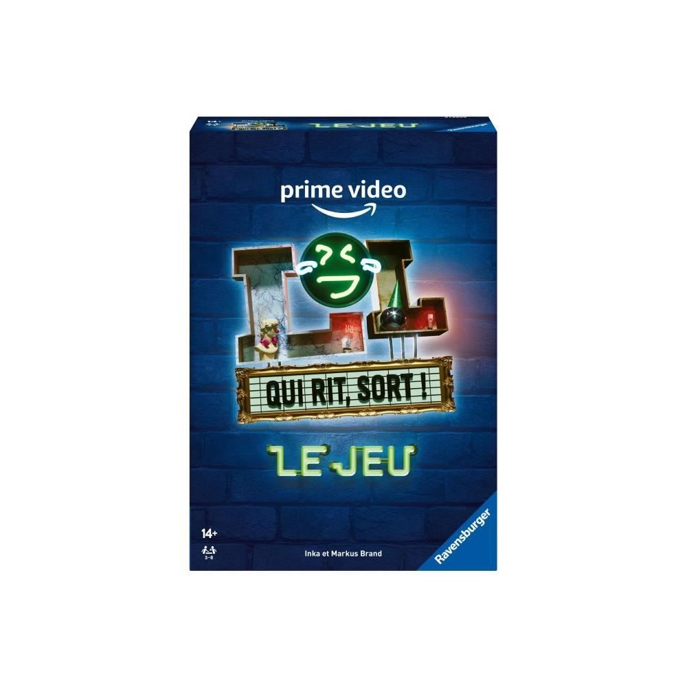 Ravensburger - LOL : qui rit, sort ! - Jeu d'ambiance - en famille ou entre amis - Des 14 ans - Mixte - 27587 - Version françai