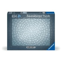 Ravensburger-Puzzle 654 pieces Krypt Silver-Adultes & enfants des 14 ans-Puzzle de qualité supérieure-Challenge monochrome-120