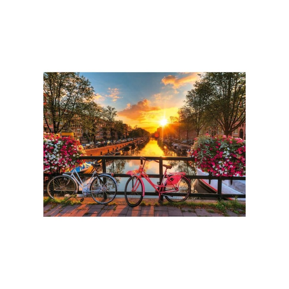 Ravensburger - Puzzle 1000 pieces - Vélos a Amsterdam - Adultes & enfants des 14 ans - Puzzle de qualité supérieure - 1200066