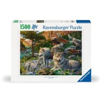 Ravensburger-Puzzle 1500 pieces-Loups au printemps-Adultes & enfants des 14 ans-Puzzle de qualité supérieure 80x60cm-12000719