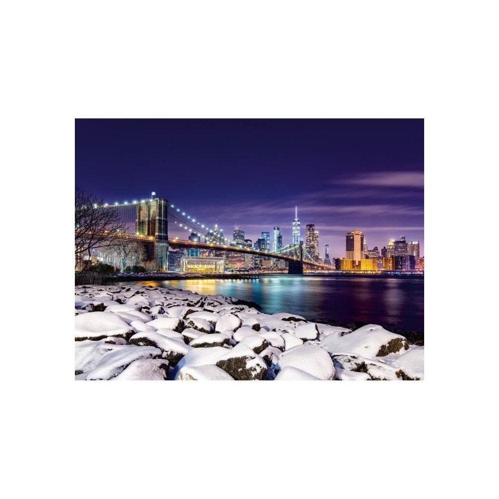 Ravensburger-Puzzle 1500 pieces-New York en hiver-Adultes & enfants des 14 ans-Puzzle de qualité supérieure 80x60cm-12000734