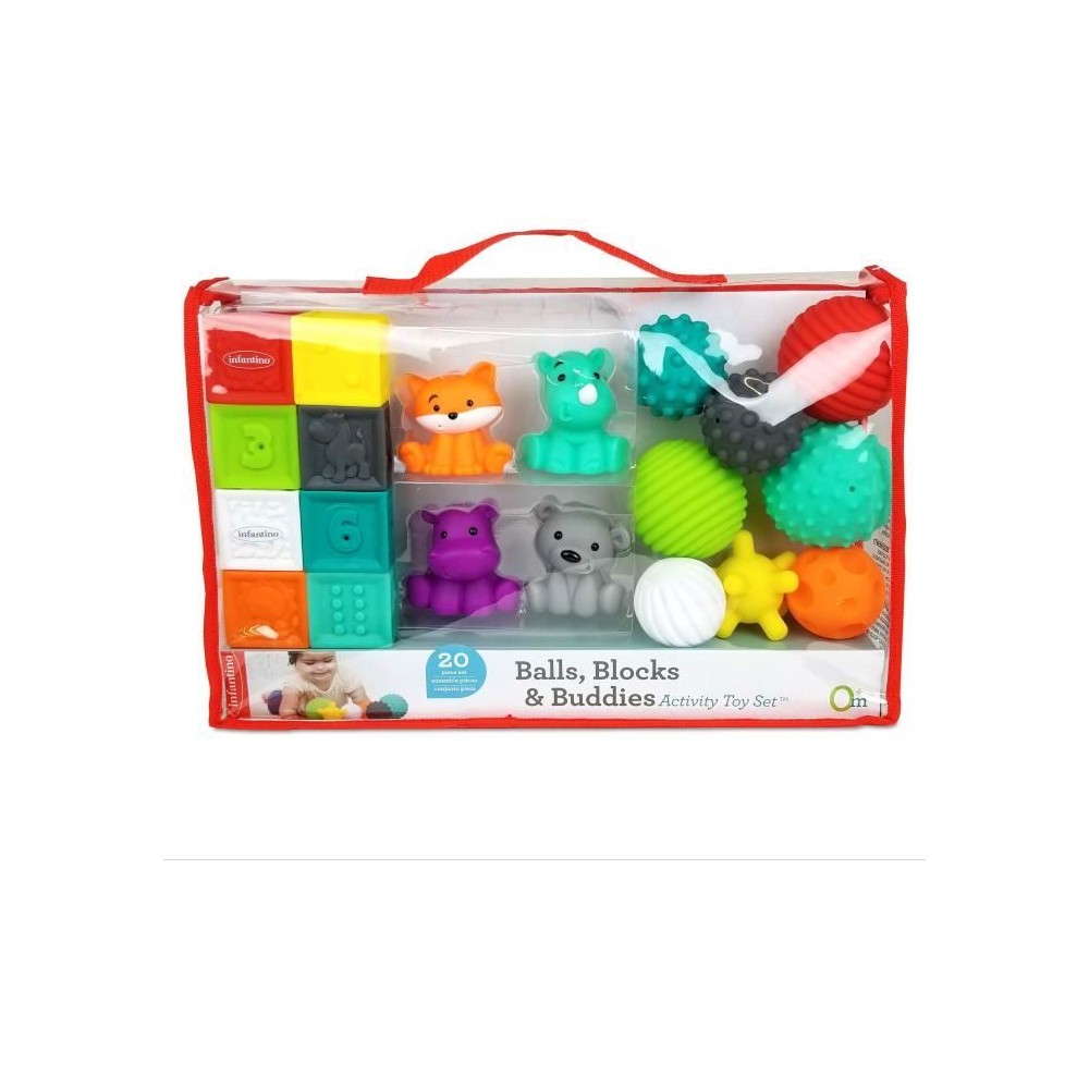 Set sensoriel INFANTINO 20 pieces