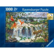 Puzzle 1000 pieces, Chutes d'eau, Adultes&enfants des 14 ans, Puzzle de qualité supérieure, 12000853, Edition 50 ans, Ravensbu