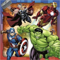 Puzzles Avengers 3x49 pieces Ravensburger pour enfant des 5 ans