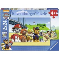 Puzzles Pat' Patrouille Chiens héroiques Ravensburger 2x24 pieces pour enfant des 4 ans