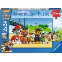 Puzzles Pat' Patrouille Chiens héroiques Ravensburger 2x24 pieces pour enfant des 4 ans