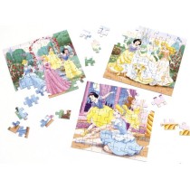 Puzzles Disney Princesses - Ravensburger - Lot de 3 puzzles de 49 pieces - Des 5 ans