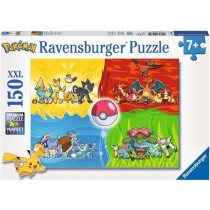 Puzzle Pokémon 150 pieces XXL - Différents types de Pokémon - Ravensburger