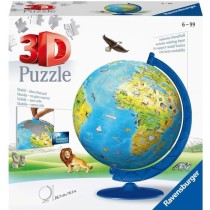 Puzzle 3D Globe terrestre 180 pieces - Ravensburger - Éducatif - Sans colle - Des 7 ans