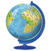 Puzzle 3D Globe terrestre 180 pieces - Ravensburger - Éducatif - Sans colle - Des 7 ans