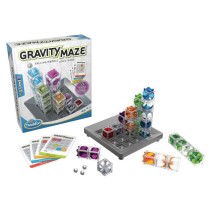 ThinkFun-Gravity Maze-Jeu de logique-Casse-tete-Circuit-bille-Construction-60 défis-1 Joueur ou plus des 8 ans-Ravensburger-764