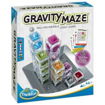 ThinkFun-Gravity Maze-Jeu de logique-Casse-tete-Circuit-bille-Construction-60 défis-1 Joueur ou plus des 8 ans-Ravensburger-764