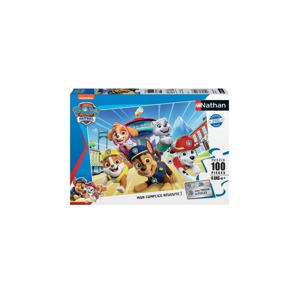 PAT PATROUILLE - Puzzle 100 pieces - Les aventures de la Pat'Patrouille - Nathan