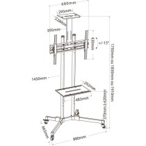 Chariot mobile - INOTEK - Pro Prostand 3270 Visio - Pour écran de 32