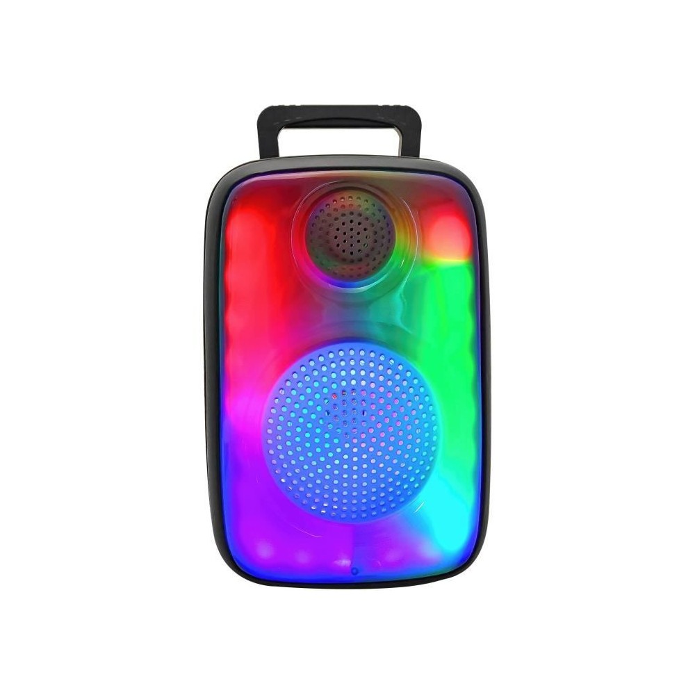 Enceinte lumineuse karaoké - INOVALLEY - FIRE02 - Bluetooth 5.1 - 150