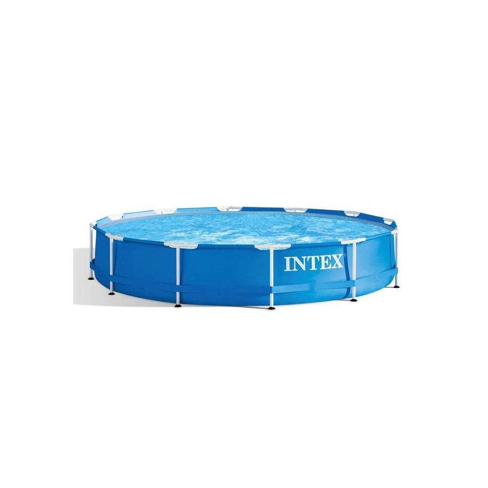 Kit Piscine Tubulaire Métal - Intex