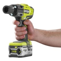 RYOBI - Boulonneuse a chocs 18V ONE+ - 3 modes : 180/240/400 Nm - emmanchement carré 1/2 - Avec 1 adaptateur 1/4'' - R18IW3-0