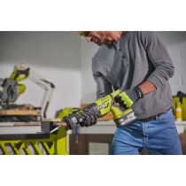 RYOBI - Scie sabre BRUSHLESS 18V ONE+ - course de lame 30 mm - 210 mm (bois) - systeme anti-vibration - Avec 1 lame - R18RS7-0