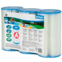 Cartouche de filtration Intex, Dacron Type A 200x110mm Lot de 3 cartou