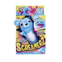 Smoby - Screamerz - Peluche intéractive amusante - Ours - 25 cm - Bruits en la secouant ou appuyant sur le bouton