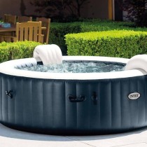 Spa Rond Bulles Bleue Marine - Intex