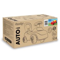 Smoby - Porteur auto enfant 2 en 1 - Peppa Pig - Coffre sous la selle + klaxon - Des 10 mois - Fabrication française