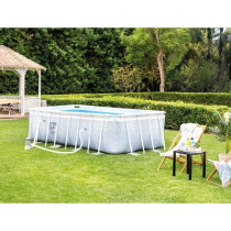 Piscine tubulaire rectangulaire Chevron - Intex