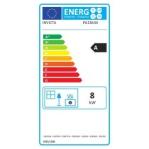 Poele a bois INVICTA Mesnil - Puissance optimale 8 kW - Max: 12kW- Bû