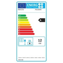 Poele a bois INVICTA Gomont - Puissance optimale: 12 kW - Max: 18 kW -